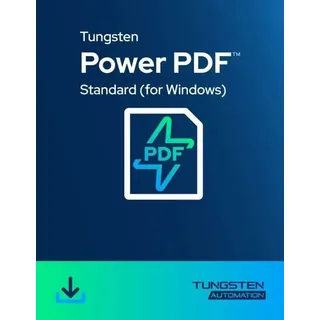 Kofax Tungsten Power PDF Standard