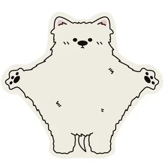 Treer Microfaser Einschlagtuch Kamera, Kamera Einschlagtuch Easy Wrapper für Objektive Schutzhülle Anti-Collisions, Anti-Bumping, Anti-Friction (40 * 40cm,Weißer Bär)