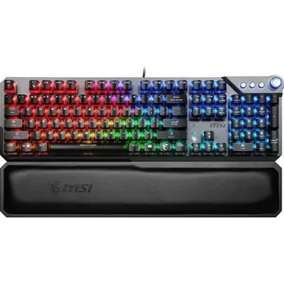 MSI Vigor GK71 Sonic RED GAMING KEYBOARD - Tastatur Schwarz