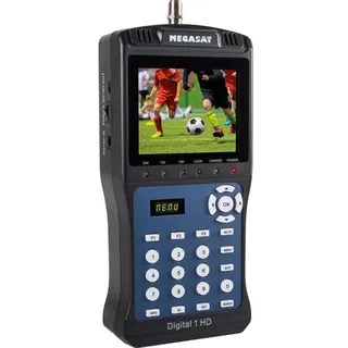 Megasat Satfinder / Sat-Messgerät DIGITAL 1 HD, DVB-S/S2-Signale, Akkubetrieb, Farbdisplay