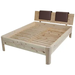 Casamia Massivholzbett Zirbenholzbett Mia 3 metallfrei