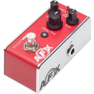 FISHMAN AFX AcoustiVerb Pedal, Mini Reverb, rot