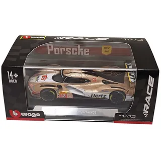 BBURAGO 18-38317 - Modellauto Porsche 963 Hertz Team JOTA #12 mehrfarbig 1:43