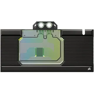 Corsair Hydro X Series XG7 RGB 4090 Trio GPU Water Block - Für MSI GeForce RTXTM 4090 Gaming Trio Karten - Vernickeltes Kupfer - Inklusive Backplate & 5V ARGB Adapterkabel - Schwarz