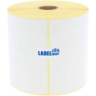 Labelident Versandetiketten 4x6 Zoll (100 x 150 mm) - 500 Thermoetiketten auf 1 Rolle(n) 25 mm Kern | Selbstklebende, beständige DHL-Label für Thermodrucker
