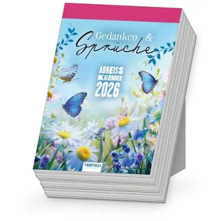 Trötsch Verlag Trötsch Abreißkalender Gedanken und Sprüche 2026