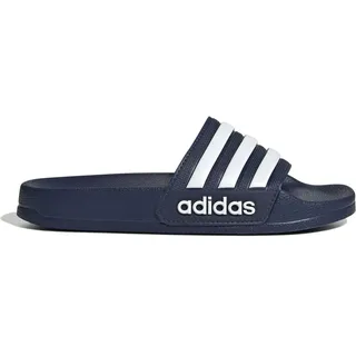 Adilette Shower Slides Dark Blue / Cloud White / Dark Blue 37