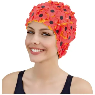 Aquafeel Badekappe Blüten pink One Size