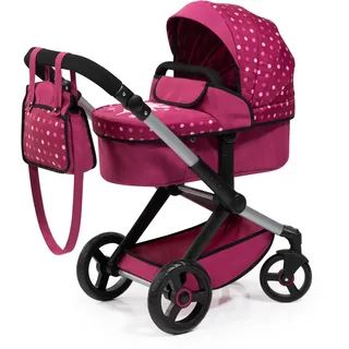 Bayer Design Kombi-Puppenwagen Xeo bordeaux