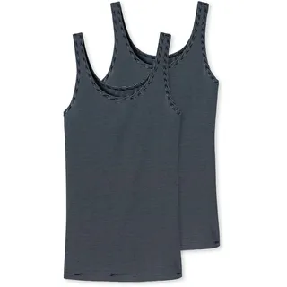 SCHIESSER Modal Essentials Trägertop Blau 42