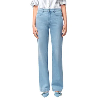 MAC Wide Leg Jeans in Bleached mit Bügelfalte-D42 / L32