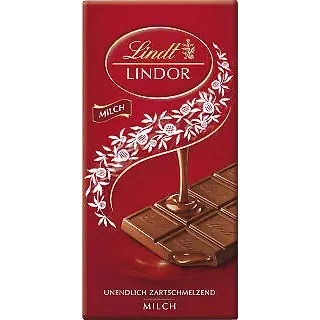 Lindt Lindor Schokolade Milch 100g