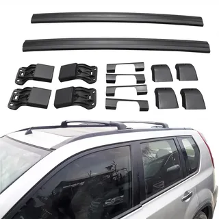 Auto Dachträger Querträger, für Nissan X-Trail T32 Aluminium Gepäckträger, Dachgepäckträger,Dachreling Dachgepäckträger 2er Set,T2