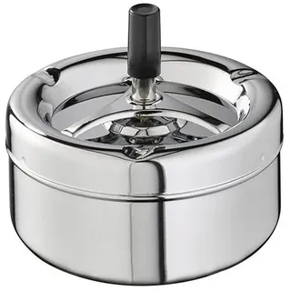 APS KLASSIKER Aschenbecher silber,