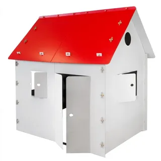 Kingpower Spielhaus XXL Kinder Spielhaus Pappe Papphaus Karton Kartonhaus Papierhaus