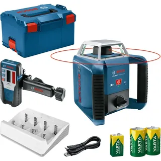 Bosch Professional GRL 400 H Rotationslaser solo inkl. L-Boxx + Zubehör (0601061806)