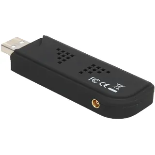 Fafeicy USB-DVB-T-Tuner Dongle Stick DVB-T-TV- mit Echtzeit Digitaler Videoaufzeichnung FM Radio DAB Support DVD-Qualitätswiedergabe für PC-Laptop