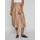 Faltenrock Damen Beige 40
