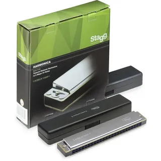 Stagg Mundharmonika, C-Dur, 48 Töne