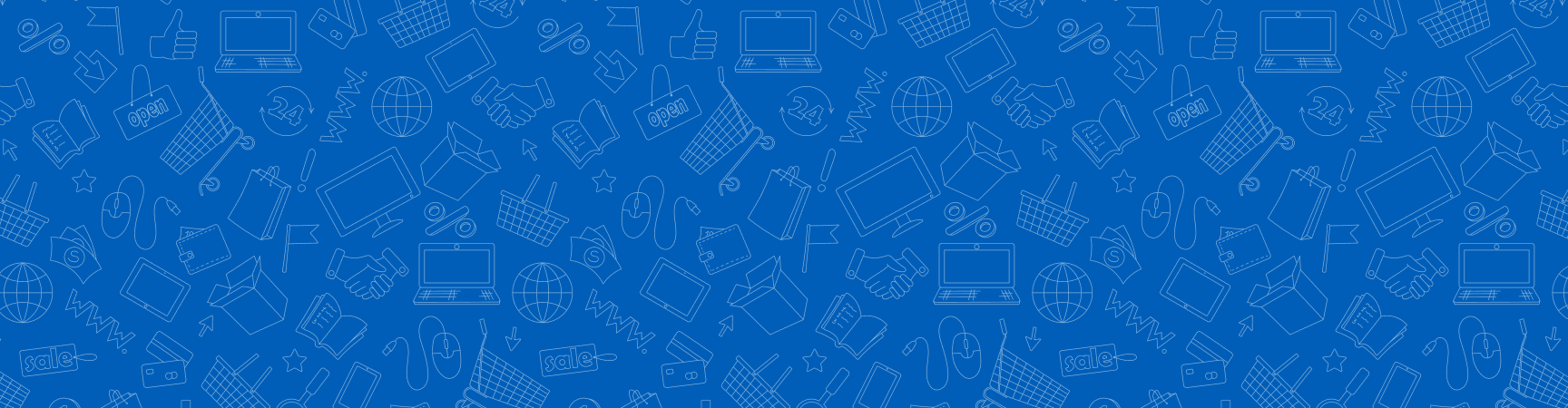 Verschiedene Icons zum thema shopping