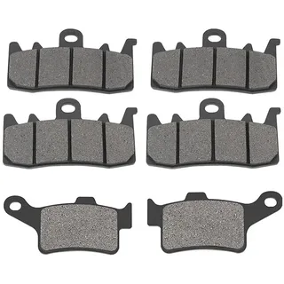 Für CAN AM Für Spyder RT LTD 2013 2014 2015 2016 2017 2018 2019 2020 2021 Motorrad Vorne Hinten Bremsbeläge Set FA630 FA631 Motorrad Bremsbeläge (Farbe : Vorderseite und Rückseite)