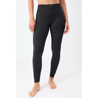 Mandala Monoprinted Tights leo black M