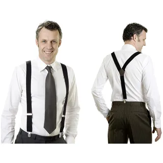 Maximex Hosenträger Schwarz,