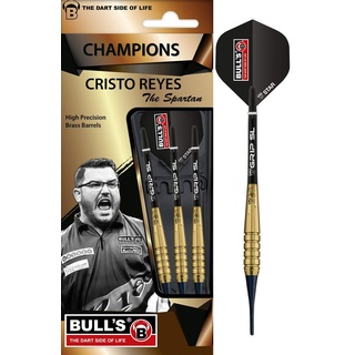 Bulls Wizard Softdart Top Einsteiger Dart Soft - Dartpfeile, Gewicht:16238-18g FARBIG Gold Einheitsgröße