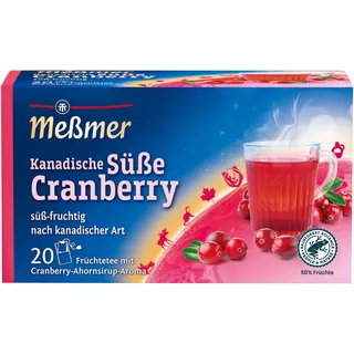 Meßmer Kanadische Süße Cranberry Teebeutel 20 St. 50 g