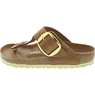 Birkenstock Gizeh Gold/Braun 38