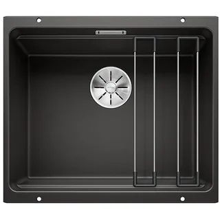 Blanco Etagon 500-U InFino Unterbau Becken mittig schwarz