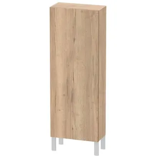 Duravit L-Cube Halbhochschrank 50 x 132 x 24,3 cm Eiche Marmoriert