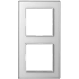 Jung Glasrahmen 2-fach aws AC 582 GL WW