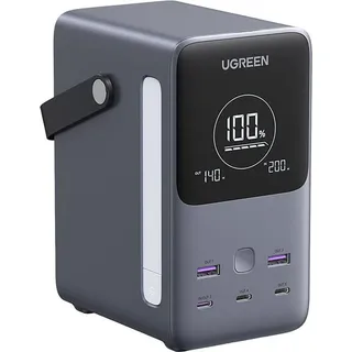 UGREEN 48000mAh 300W Fast Charging Power Bank gray