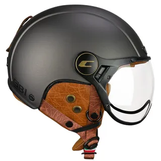 CGM EBI Skihelm, Unisex, Graphit Satin, S