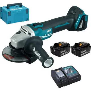 DGA504RFJ inkl. 2 x 3,0 Ah + Ladegerät + Makpac Gr. 3