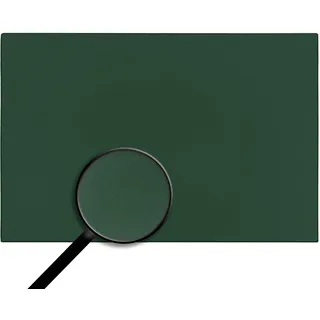 alles-meine.de GmbH Schreibtischunterlage - Größe & Modell & Farbwahl - 53 cm * 40 cm - Unterlage - Leder Effekt - dunkel grün/Oliv - abwischbar - rutschfest - Schreibunterlage..