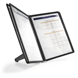 Durable Sichttafelsystem A4 5 St. Schwarz