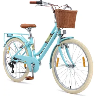 Bikestar City Retro 24 Zoll RH 31 cm blau