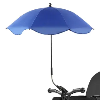 Sonnenschirm Kinderwagen | Sonnensegel Kinderwagen UV Schutz UPF 50+ | 360° Verstellbar Kinderwagen Sonnenschirm mit Clip | Sommer Sonnenschirm für Kinderwagen Zubehör