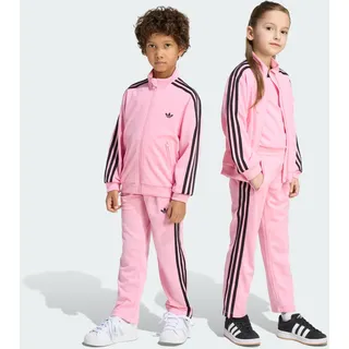 adidas FIREBIRD TRAININGSANZUG - Light Pink / Black - 128