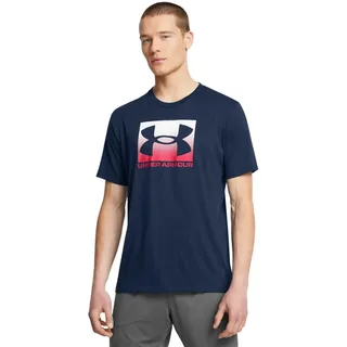 Under Armour T-Shirt ABC Camo Boxed Logo | Weicher Baumwollmix. Logoprint mit Camomuster auf der Brust. Lockerer gerader Schnitt.