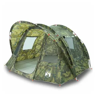 vidaXL Angelzelt 2 Personen Tarnmuster Wasserdicht