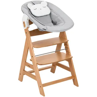 hauck Alpha+ Nature Grey inkl. Newborn Aufsatz