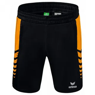 Erima Six Wings Worker Shorts schwarz/new orange 116
