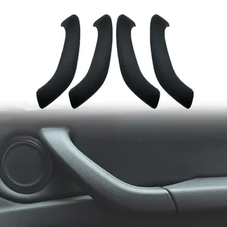 MKptopia Aarmrest Türgriffabdeckung, 4 Stück, verbesserter Ersatz für B-MW X1 X2 F48 F49 F39 2016 2017 2018 2019 2020 - Schwarz