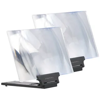 2er-Set Vergrößerungs-Lupen, 3-fache Vergrößerung für Smart- & iPhone