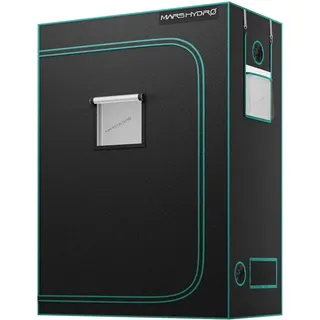 Mars Hydro - 120x60x180cm Growbox GrowZelt Indoor Pflanzenzelt Growroom Darkroom Growschrank Gewächshaus Grow Tent 1680D