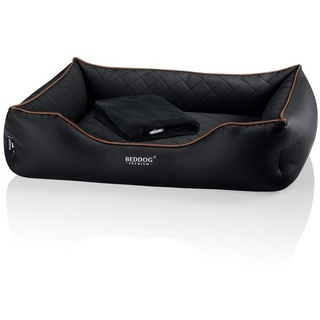 BedDog PREMIUM Orthopädisches Hundebett BUFFY Memory Foam Kunstleder,