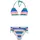 Triangel-Bikini Damen Rosa 44